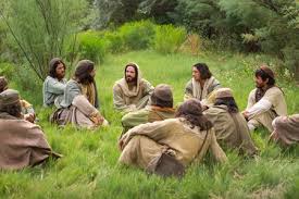 Jesus teach small group